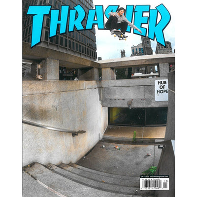 Thrasher Magazine October 2022 issue 507 Brian O'Dwyer Cover