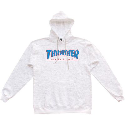 Thrasher Outlined Hood ash grey