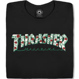 Thrasher Roses Womens T shirt black