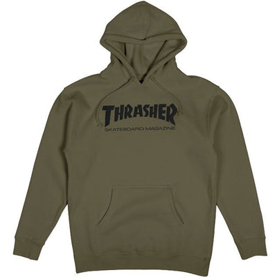 Thrasher Skate Mag hood army