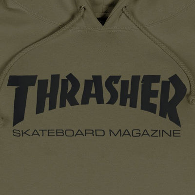 Thrasher Skate Mag hood army