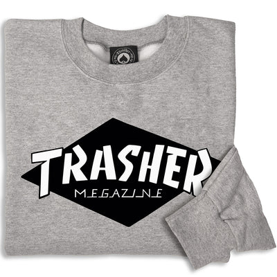 Thrasher Trasher Crewneck grey