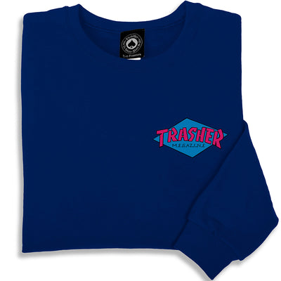 Thrasher Trasher Hurricane Crewneck navy