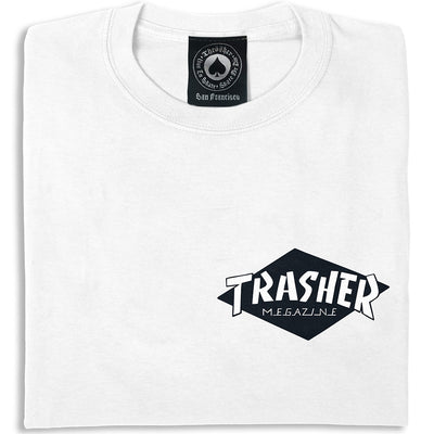 Thrasher Trasher Hurricane T shirt white