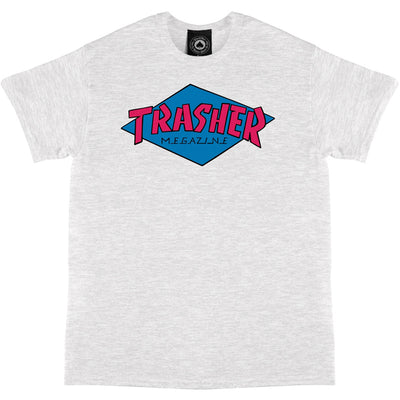 Thrasher Trasher T shirt ash grey