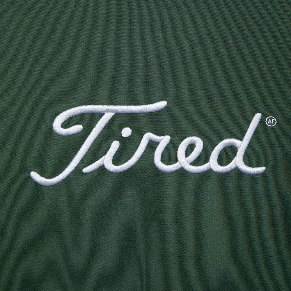 Tired Golf Crewneck Fleece Green