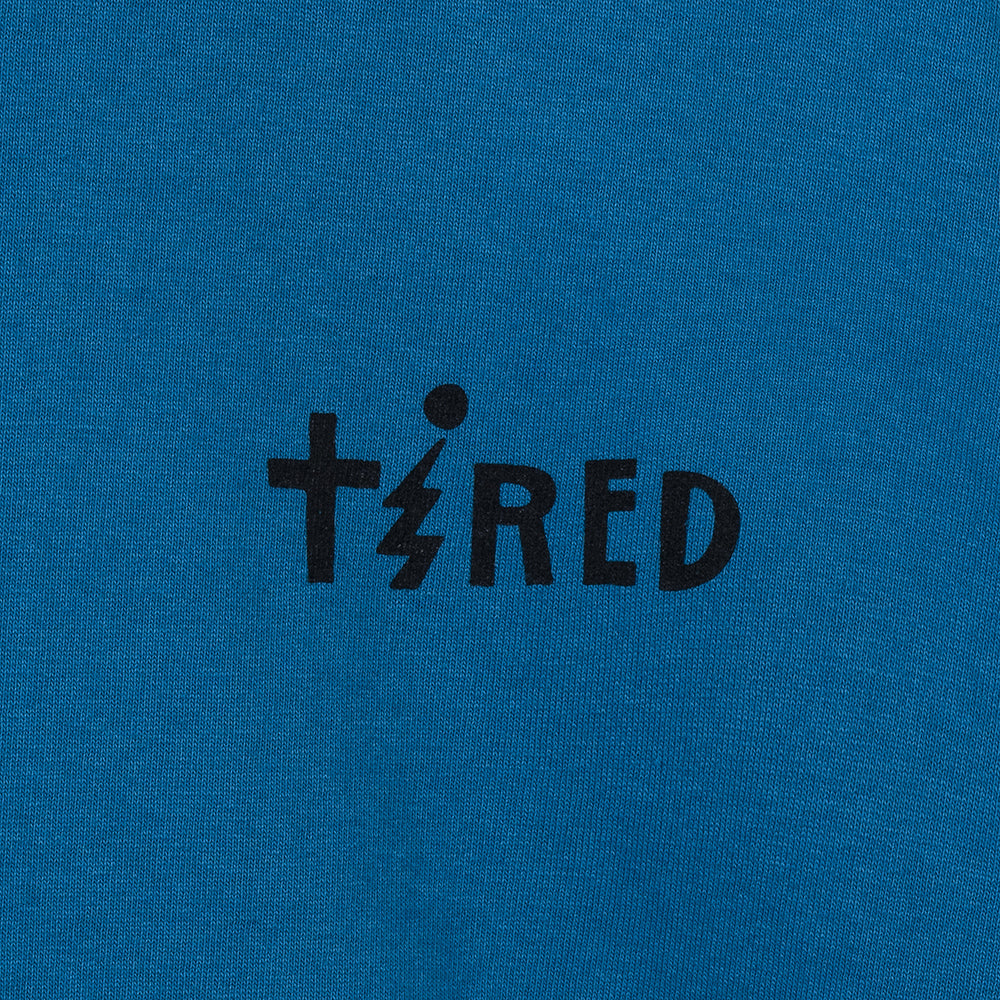 Tired Jolt Long Sleeve Tee Cobalt