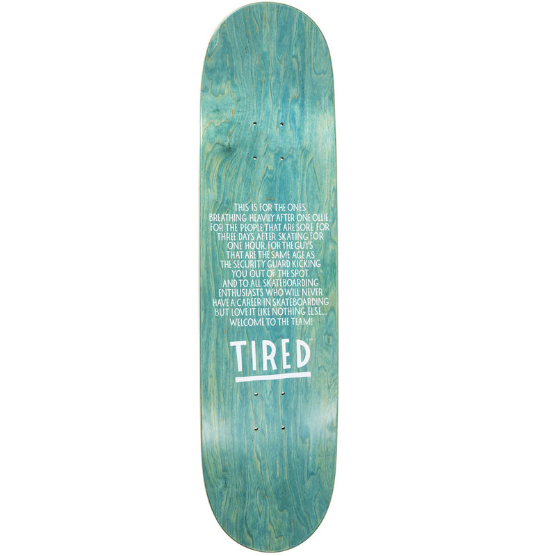 Tired Oh Hell No Regular Deck 8.25"