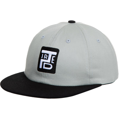 Tired Stamp 2 Tone 6 Panel Cap Ash/Black