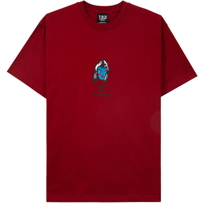 Tired Ghost Tee Cardinal