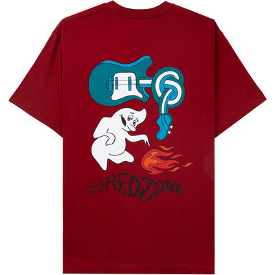 Tired Ghost Tee Cardinal