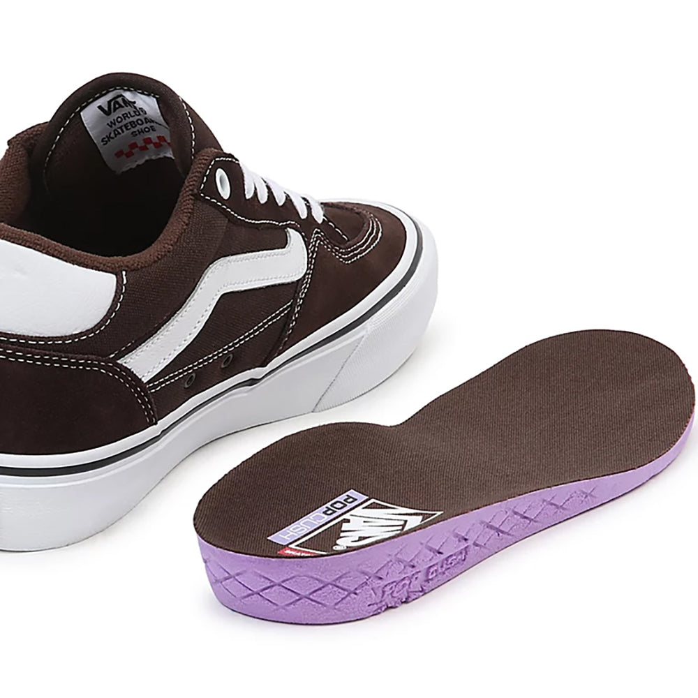 Vans Rowan Shoes Dark Brown