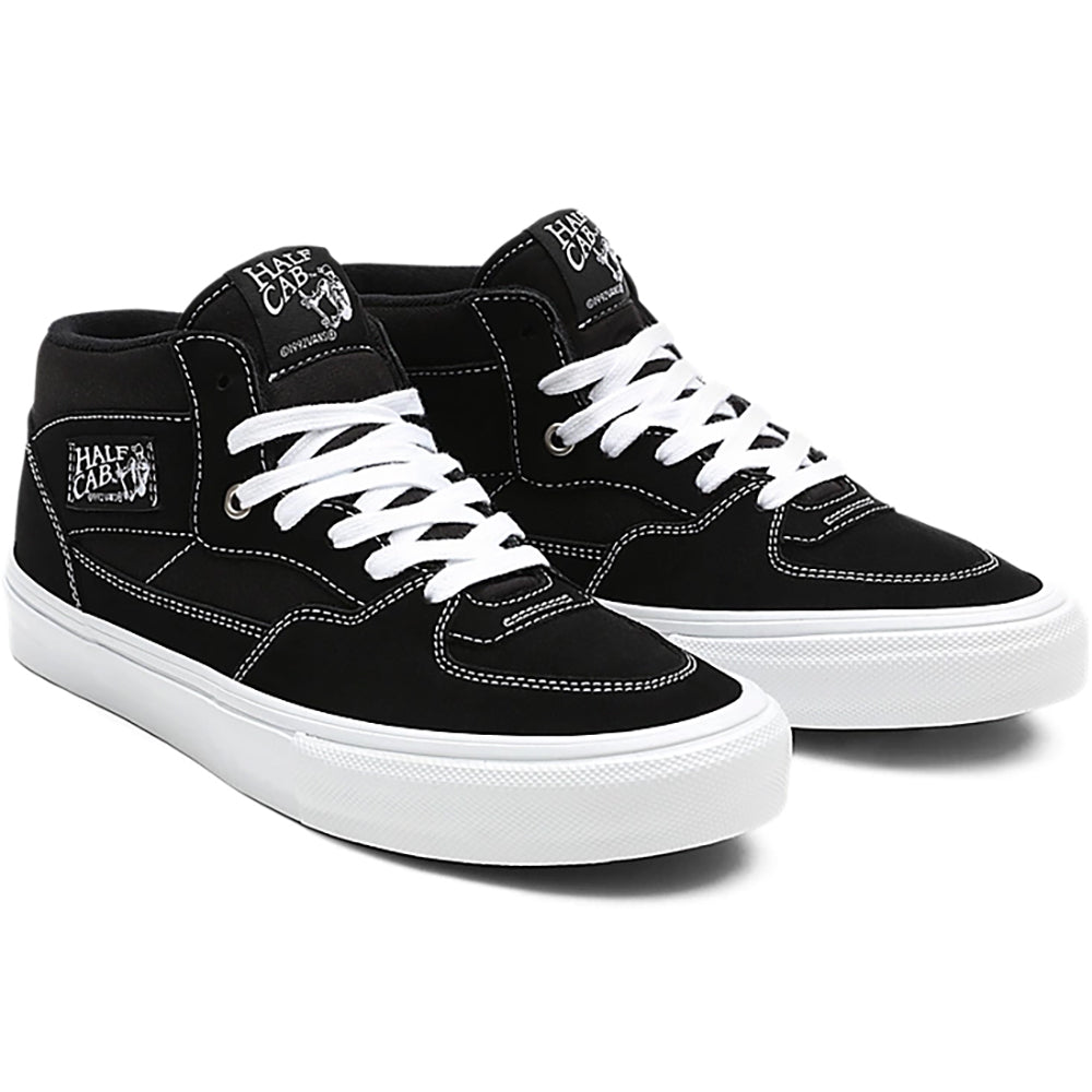 Vans Skate Half Cab Shoes Black/White