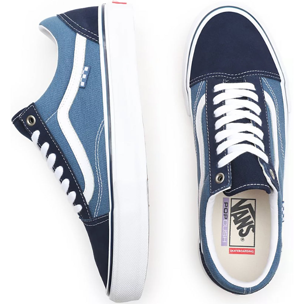 Vans Skate Old Skool Shoes Navy/White