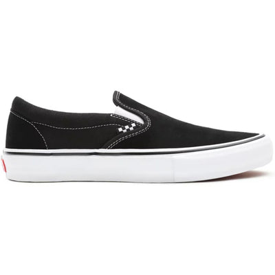 Vans Skate Slip-On Shoes black/white