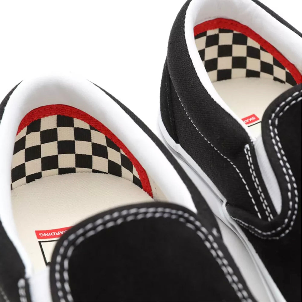 Vans Skate Slip-On Shoes black/white
