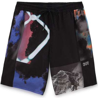 Vans x Quasi Window Elastic Waist Shorts Black