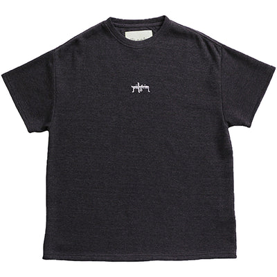 Piilgrim Waffle T shirt black