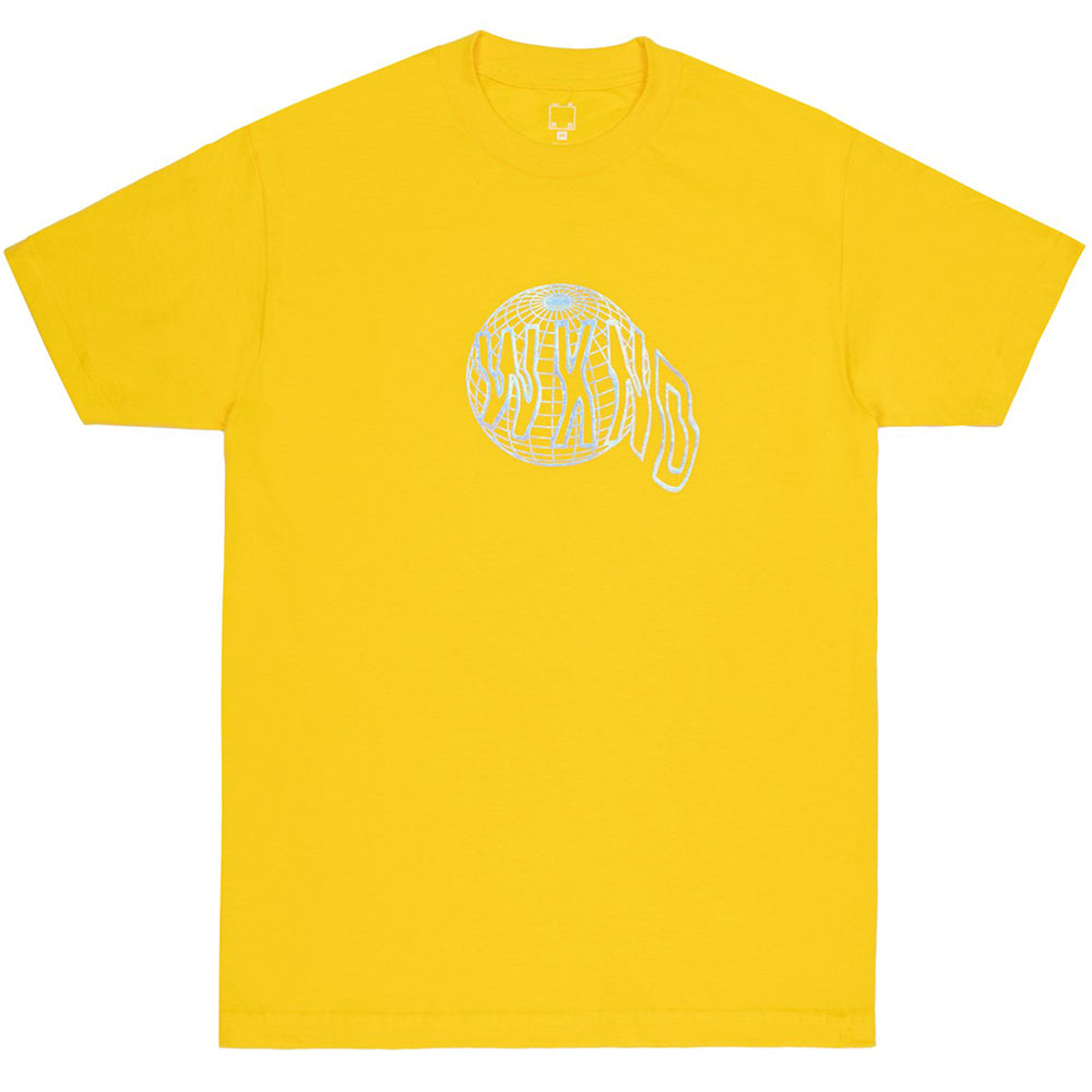 WKND Globe Tee yellow