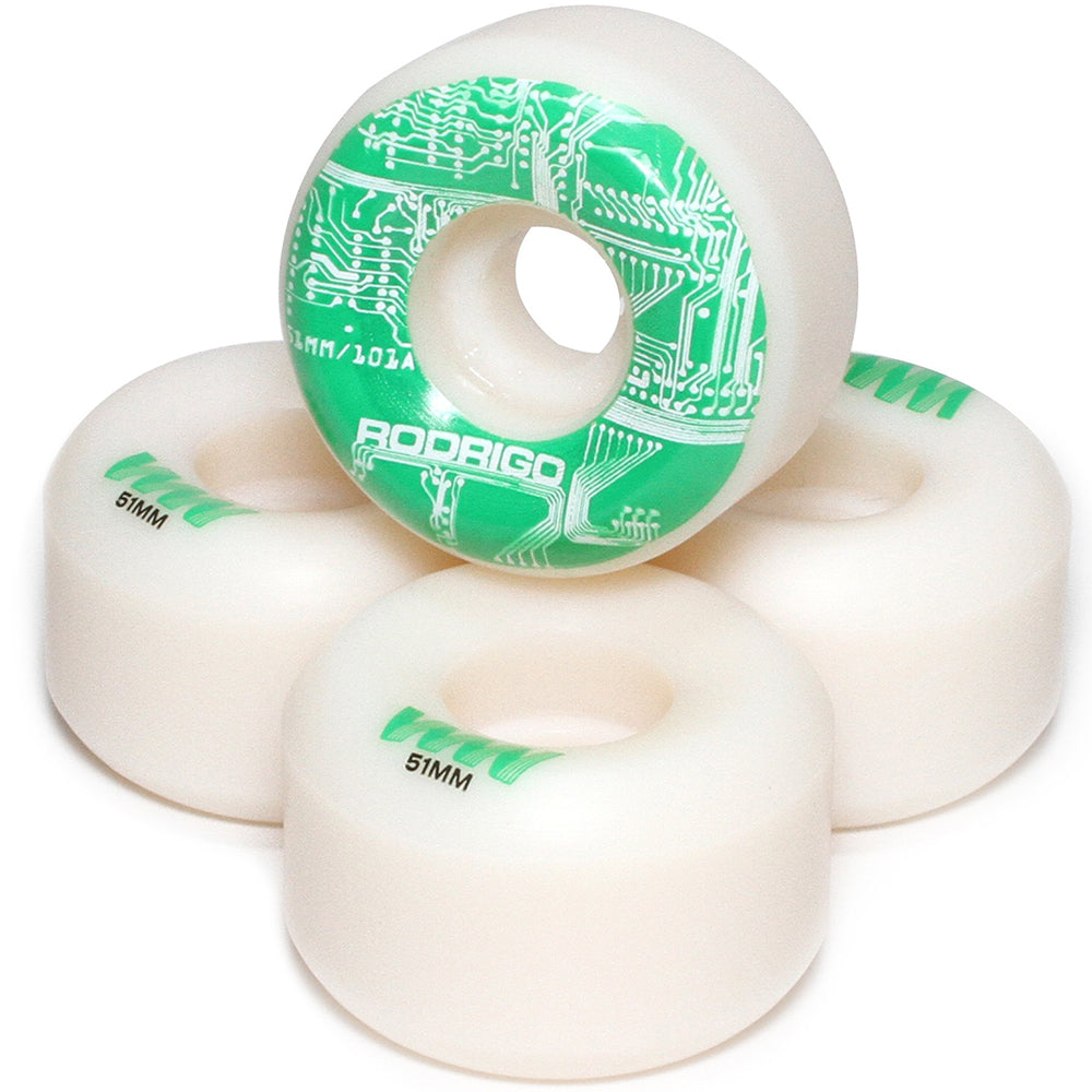 Wayward Funnel Cut Rodrigo TX Skateboard wheels 51mm