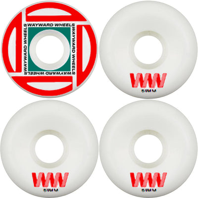 Wayward Waypoint Red wheels 51mm