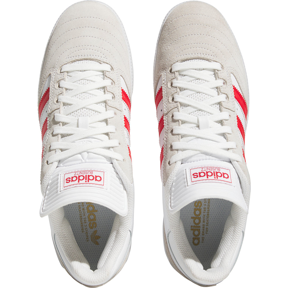 adidas Busenitz Shoes Footwear White/Better Scarlet/Gold Metallic