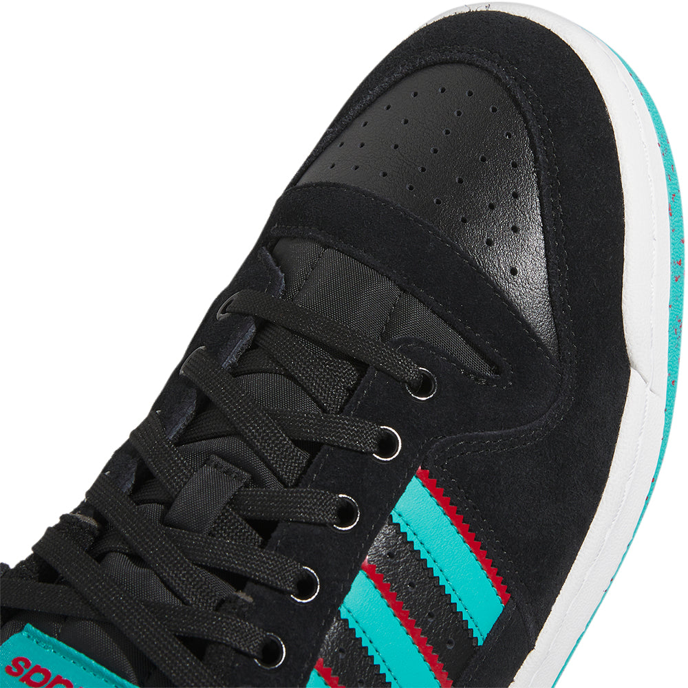 adidas Forum 84 Low ADV Shoes Core Black/Bold Gold/Better Scarlet