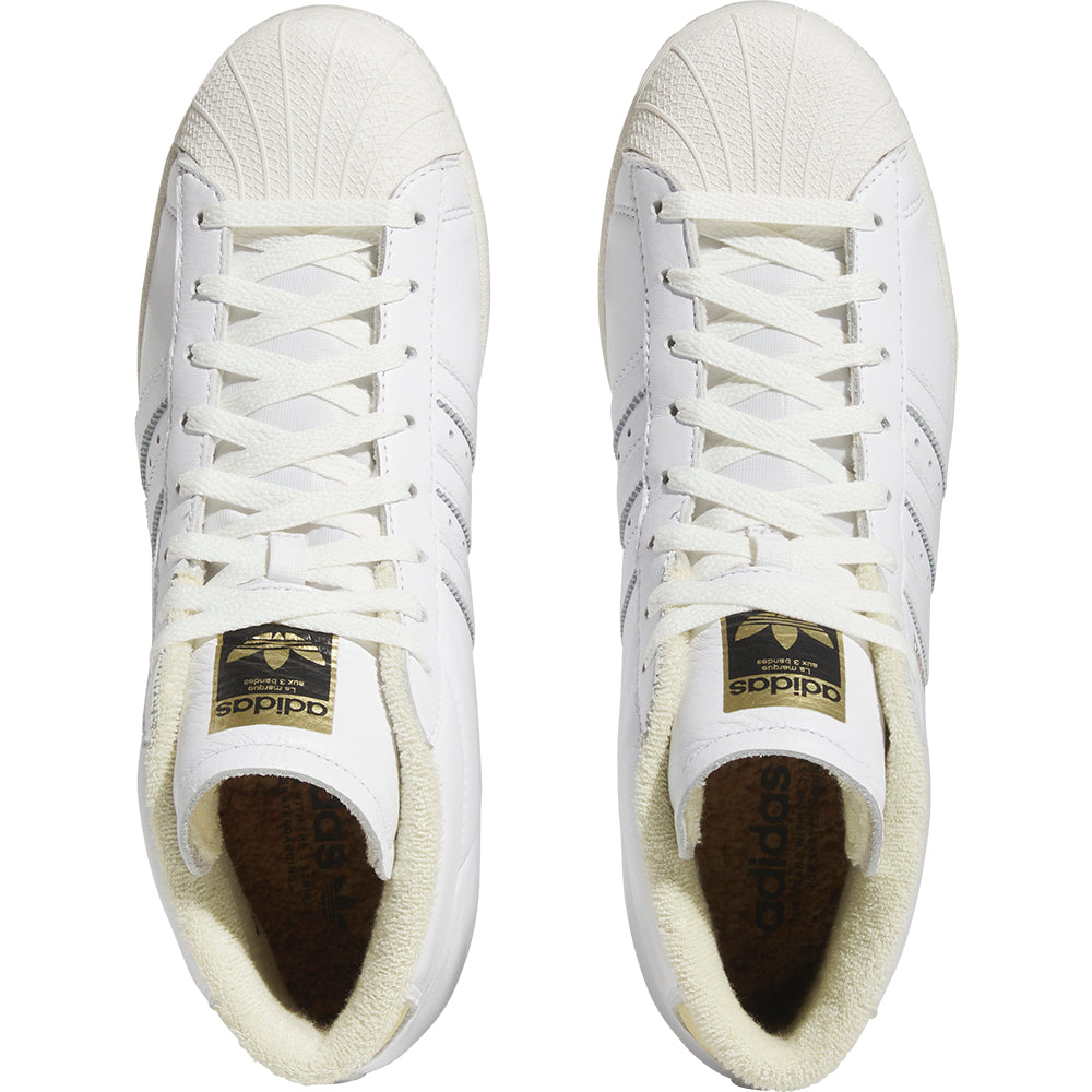 adidas Pro Model ADV x Sam Shoes Footwear White/Footwear White/Easy Yellow