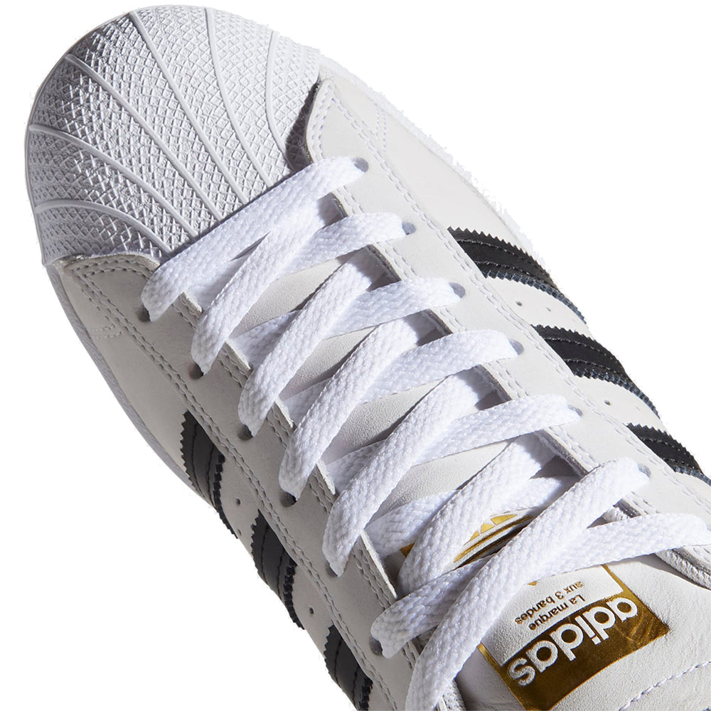 adidas Superstar ADV Shoes Cloud White/Core Black/Gold Metallic