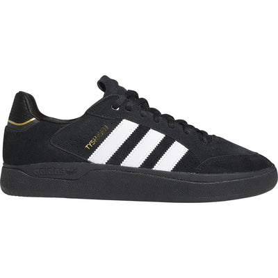adidas Tyshawn Low Shoes Core Black/Cloud White/Gold Metallic