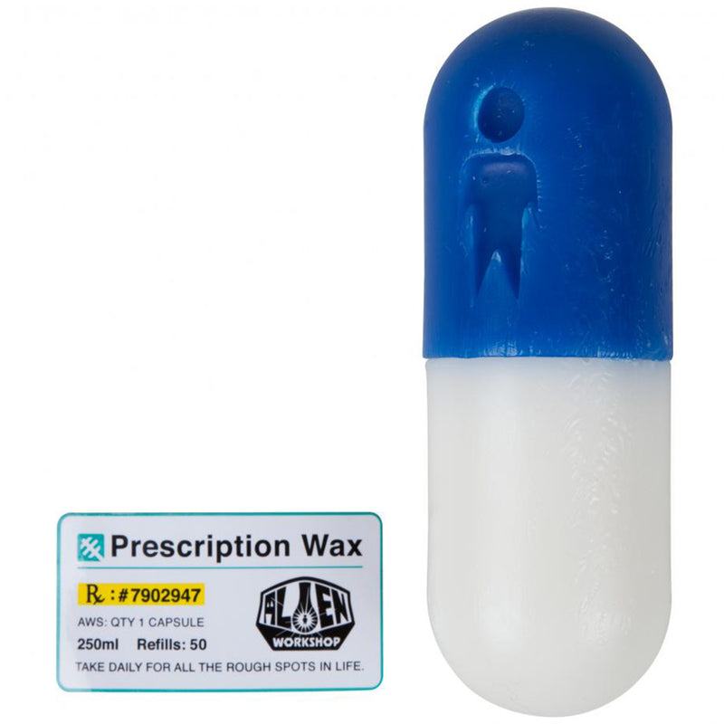 Alien Workshop Prescription skate wax blue