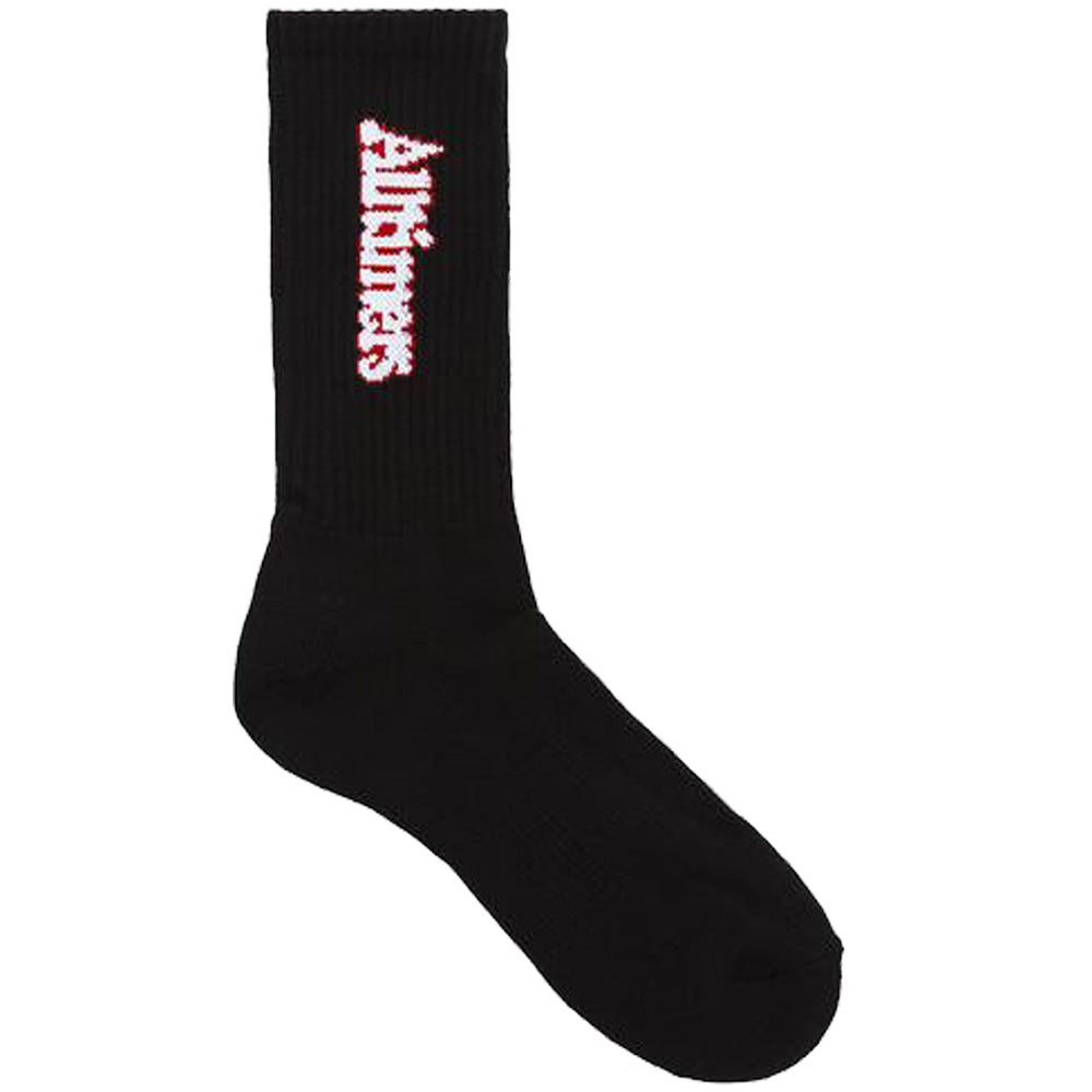 Alltimers Bugged Out Broadway Embroidered Socks black