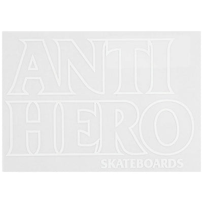 Antihero Blackhero Sticker white outline