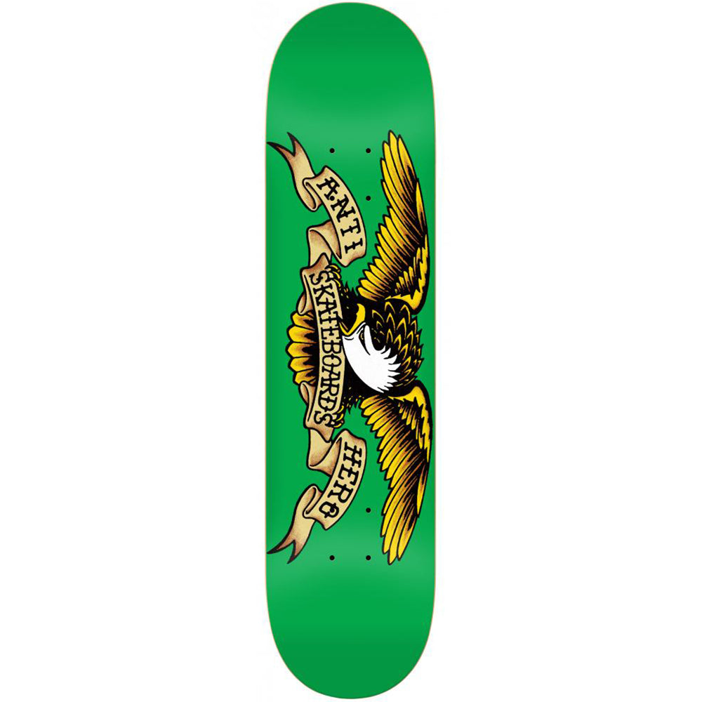 Antihero Classic Eagle Green Skateboard Deck 7.81"
