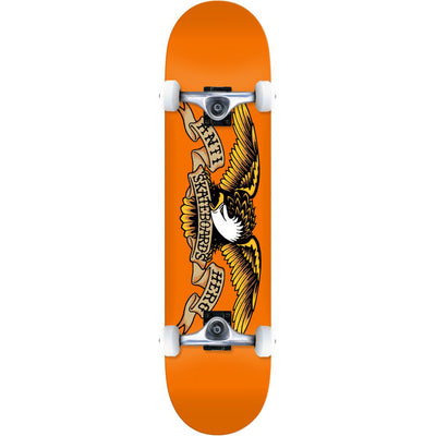 Antihero Classic Eagle Medium Orange Complete Skateboard 7.75"