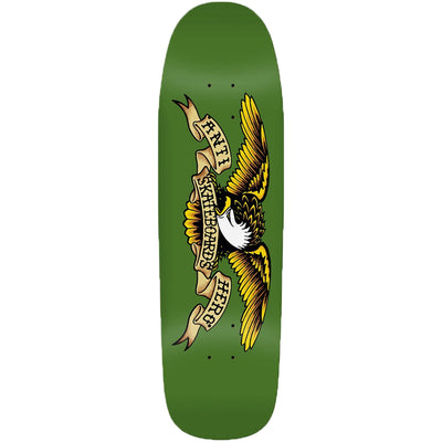 Antihero Shaped Eagle Green Giant Deck 9.56"
