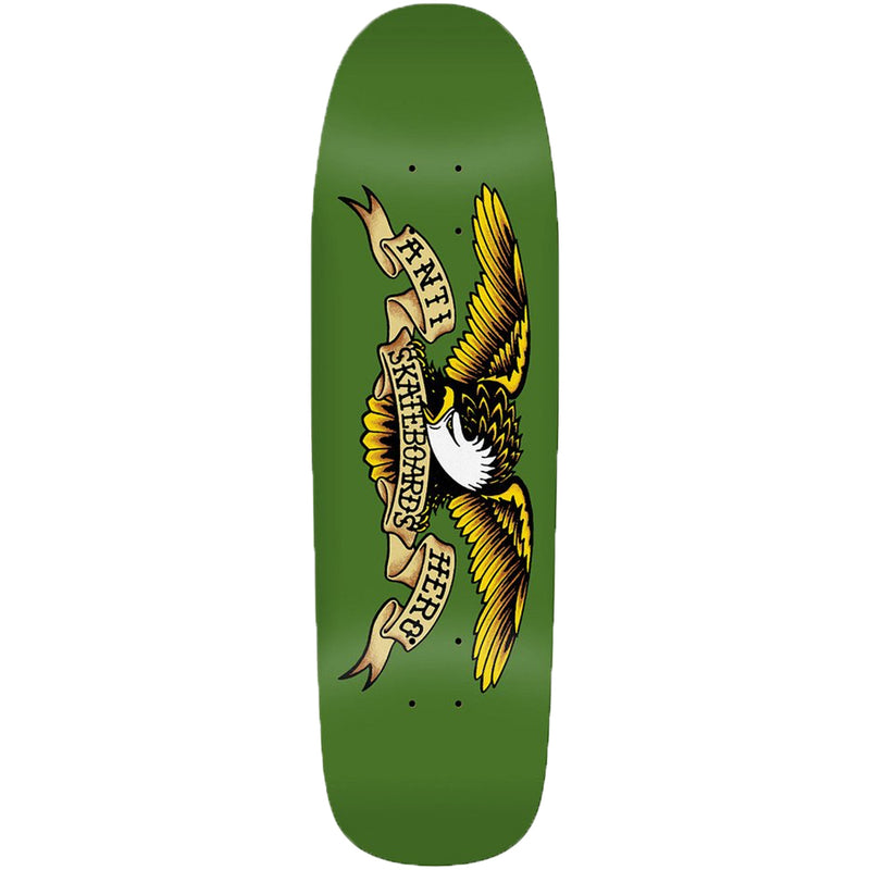 Antihero Shaped Eagle Green Giant Deck 9.56"