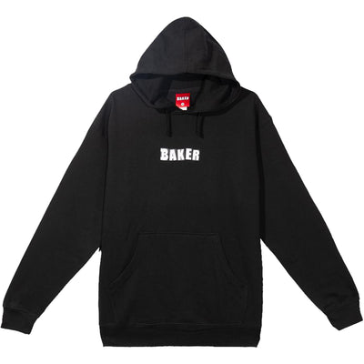 Baker Brand Logo Pullover Hoodie black