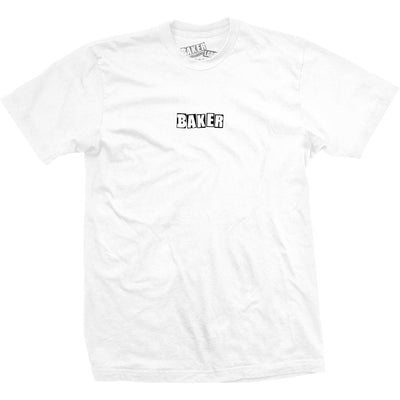 Baker Brand Logo Tee white