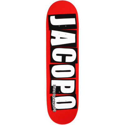 Baker Jacopo Carozzi  Logo deck 8.25"