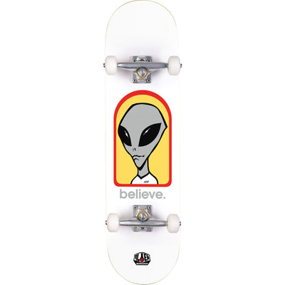Alien Workshop Believe white Complete Skateboard 8"