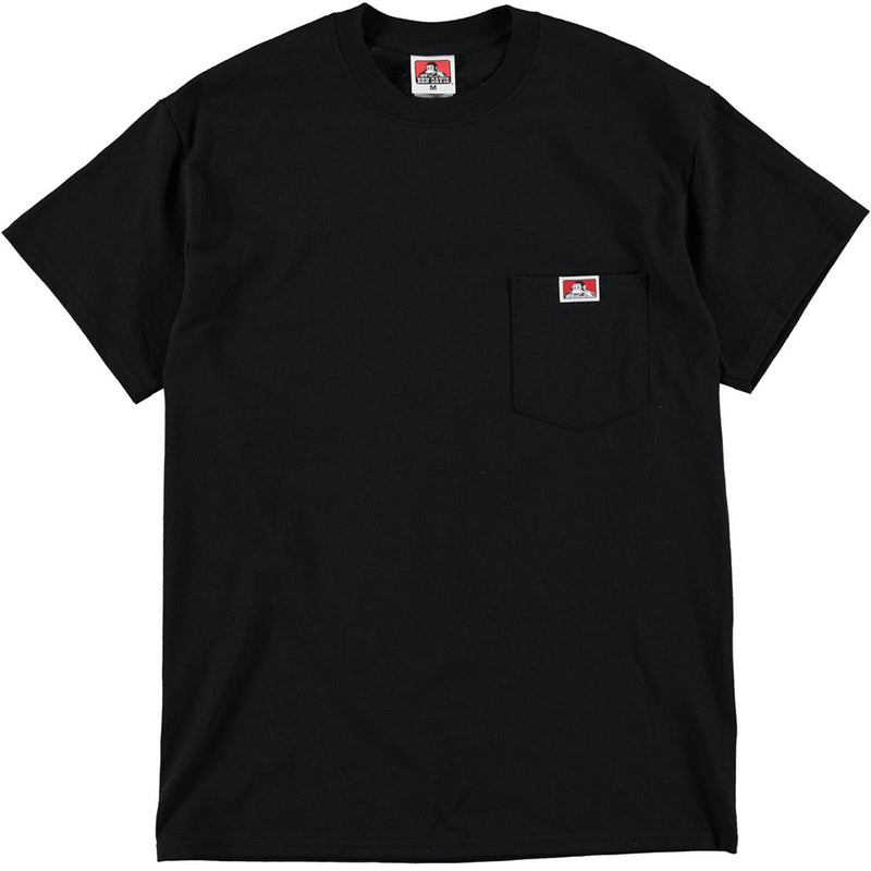 Ben Davis Patch Logo Pocket Tee black