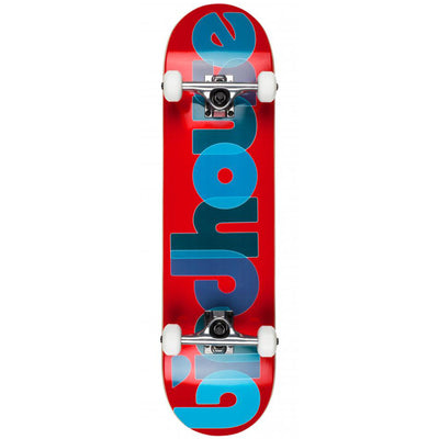 Birdhouse Opacity Logo Stage 1 red complete skateboard 8"