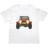 Bronze Jeep Tee white
