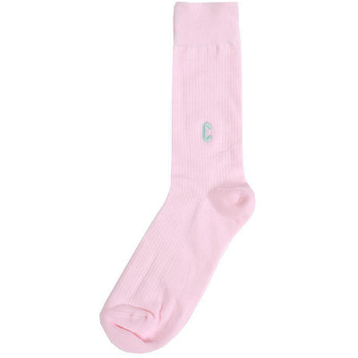 Chrystie C Logo Casual socks light pink
