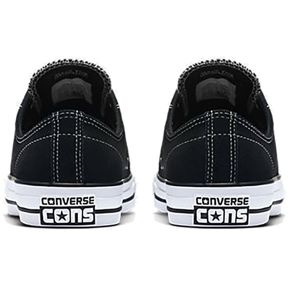 Converse CONS CTAS Pro Ox Shoes Black/Black/White Suede