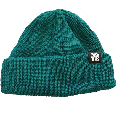 NOTE Platt beanie dark jade