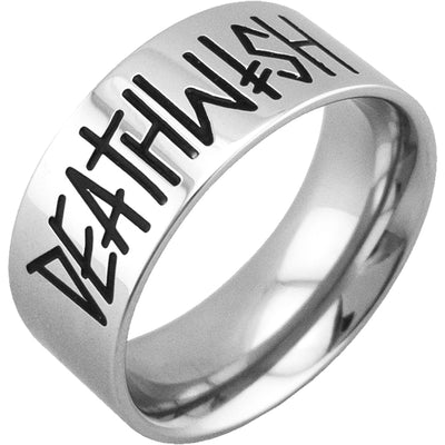 Deathwish Deathspray Ring silver