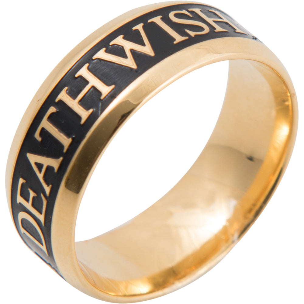Deathwish Divine Gold Ring medium