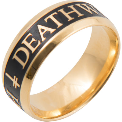 Deathwish Divine Gold Ring medium